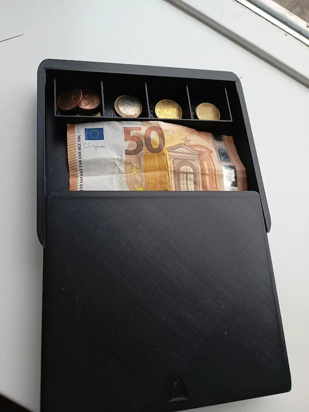 Sliding Lid Money Box (designer photo)