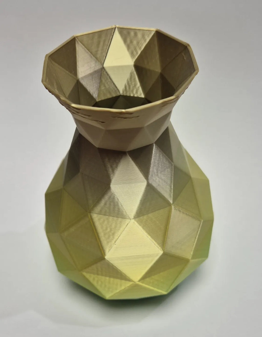 Modern Faceted Vase (designer photo)