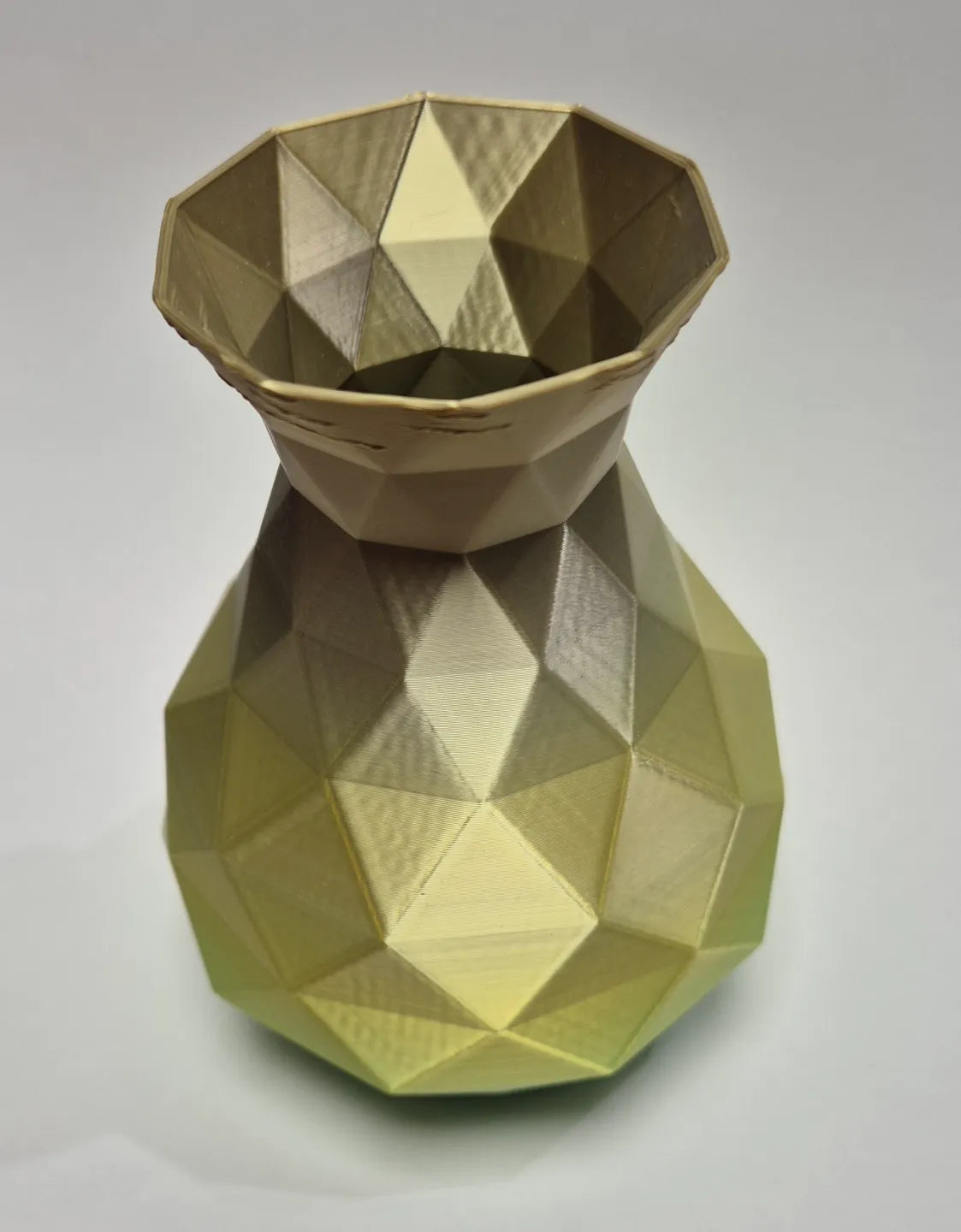 Modern Faceted Vase (designer photo)