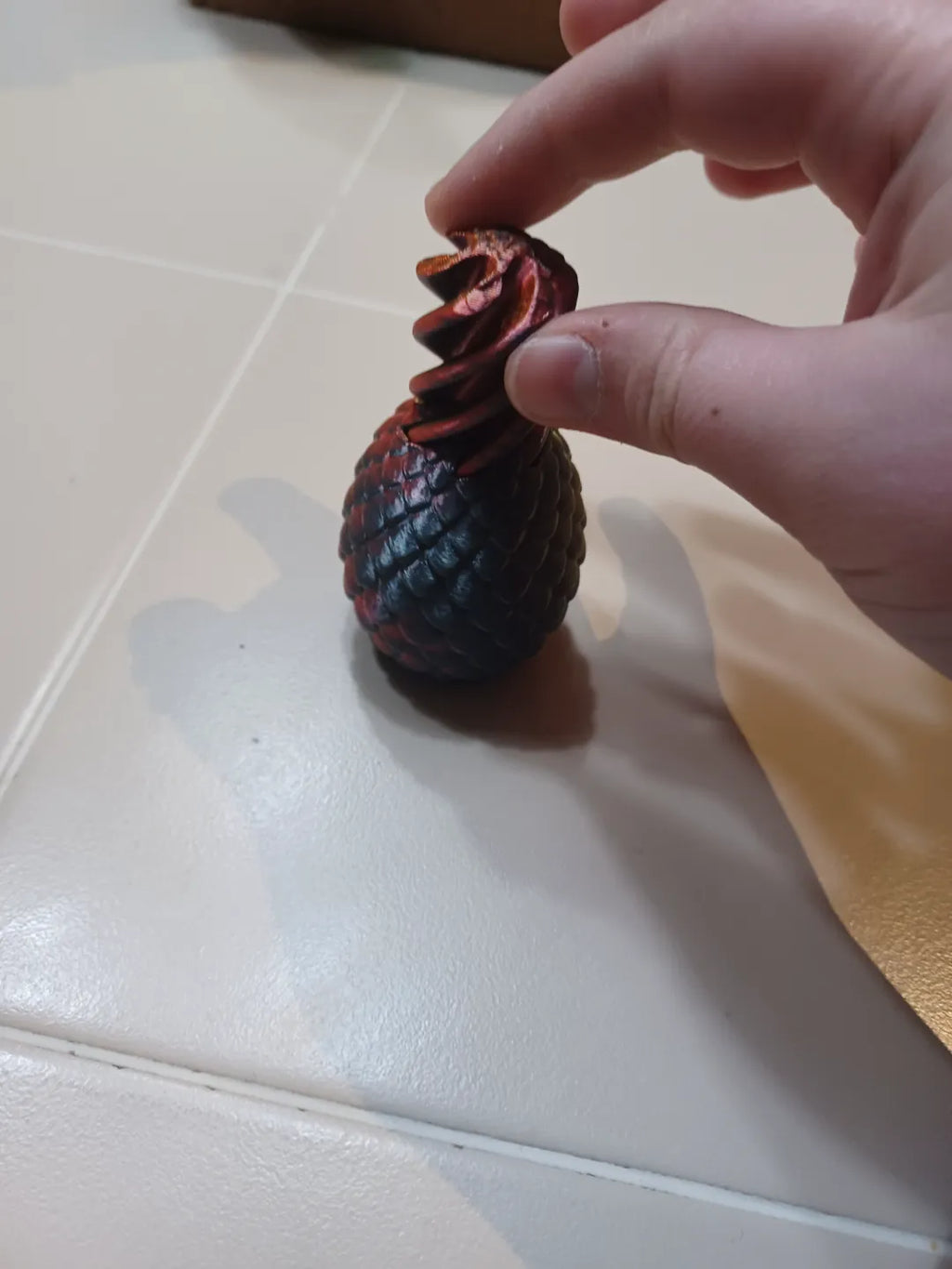 Spiral Dragon Egg Fidget (designer photo)