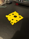 Cheese Wedge Coaster (designer photo)
