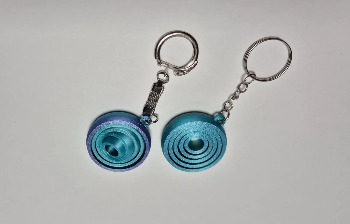 Gyro fidget keychain (designer photo)