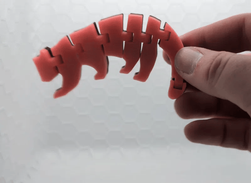Red Panda Flexi Silhouette (designer photo)