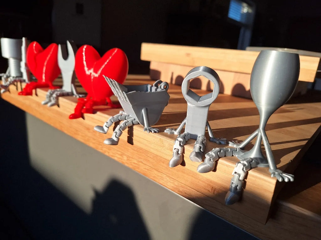 Flexi Heart with Legs (designer photo)
