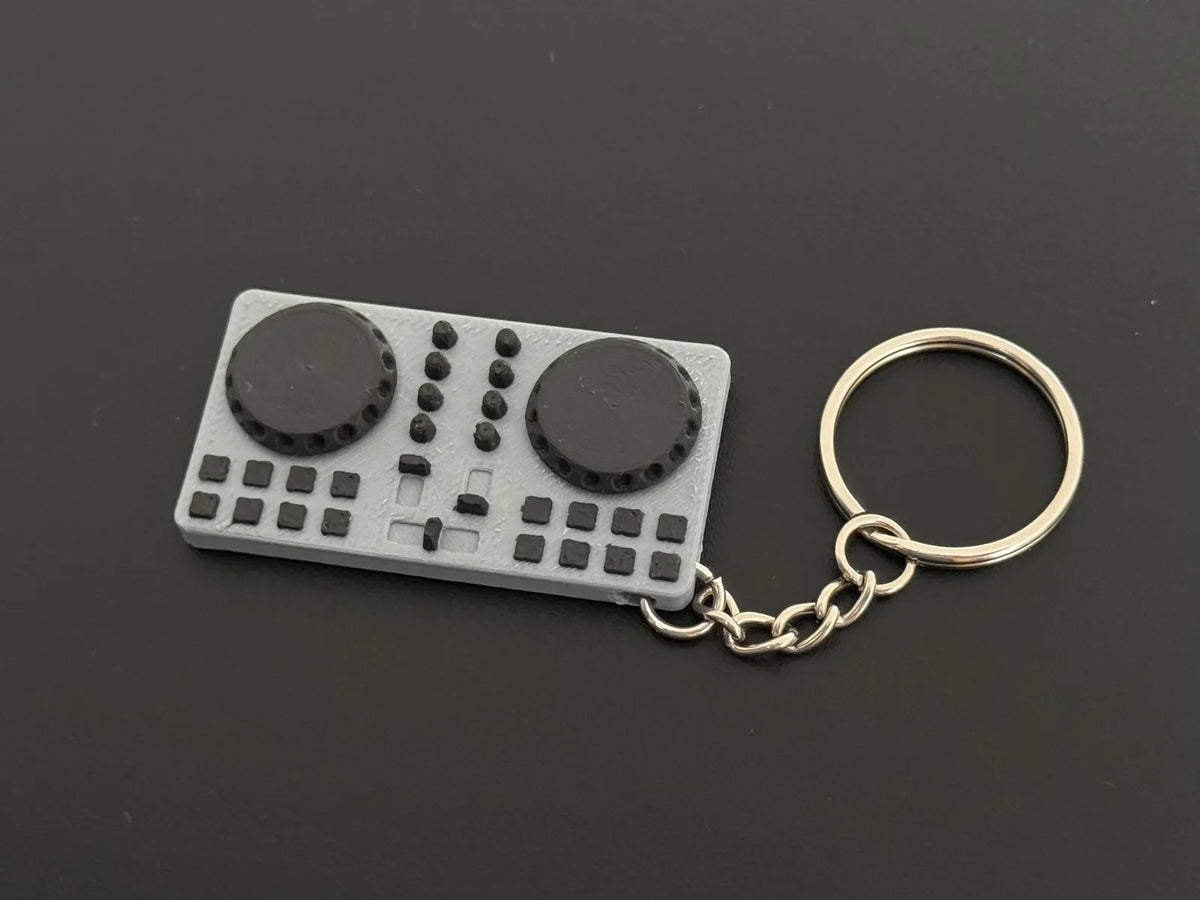 DJ Controller Fidget Keychain (designer photo)