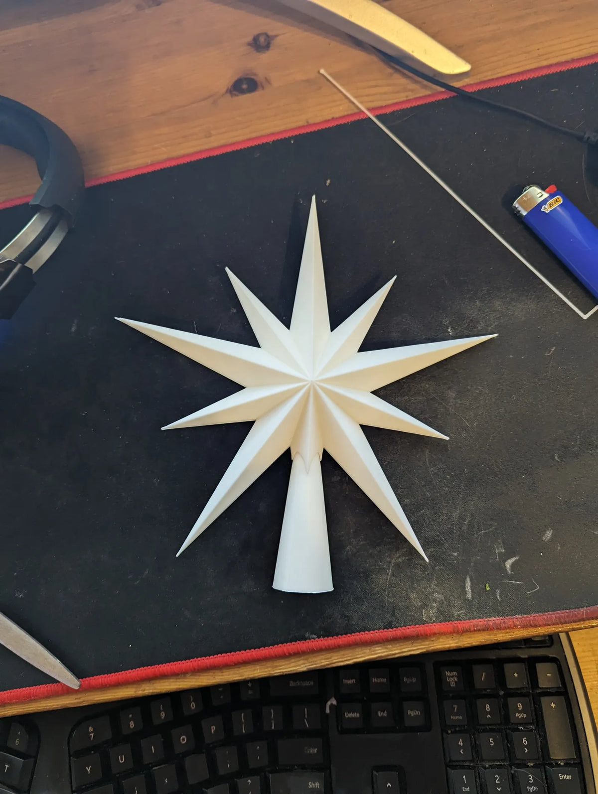 Christmas Tree Star Topper (designer photo)