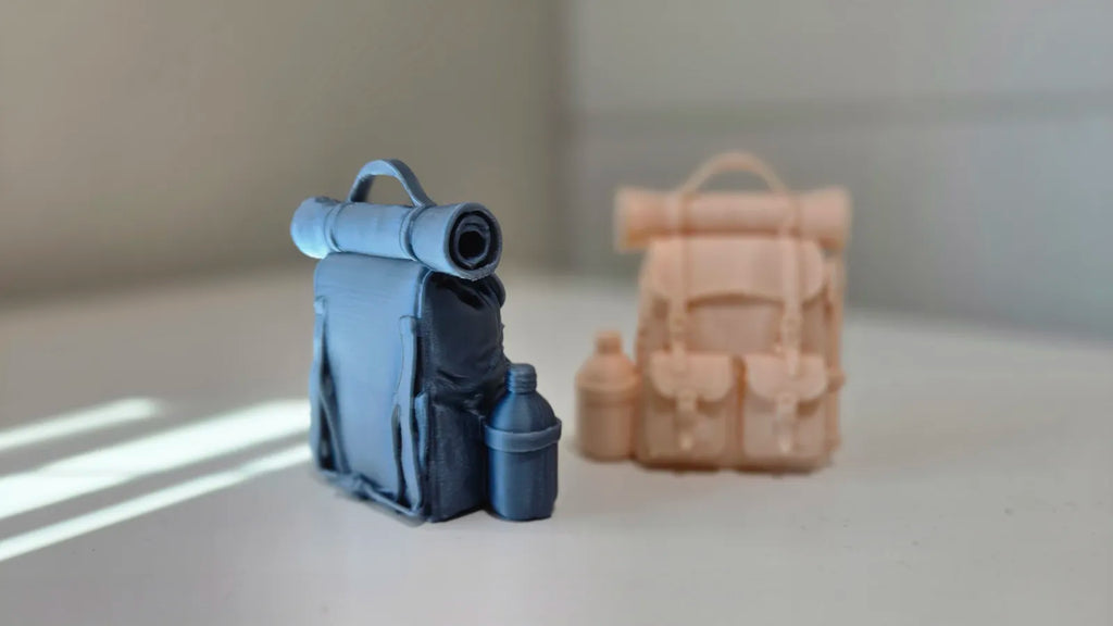 Mini Hiking Backpack Keychain (designer photo)