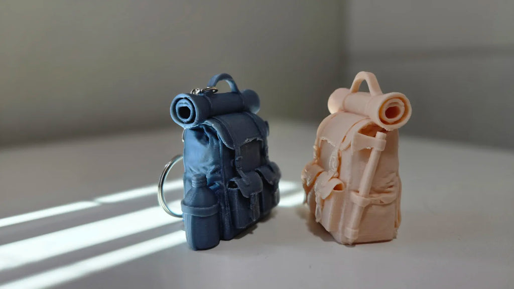 Mini Hiking Backpack Keychain (designer photo)