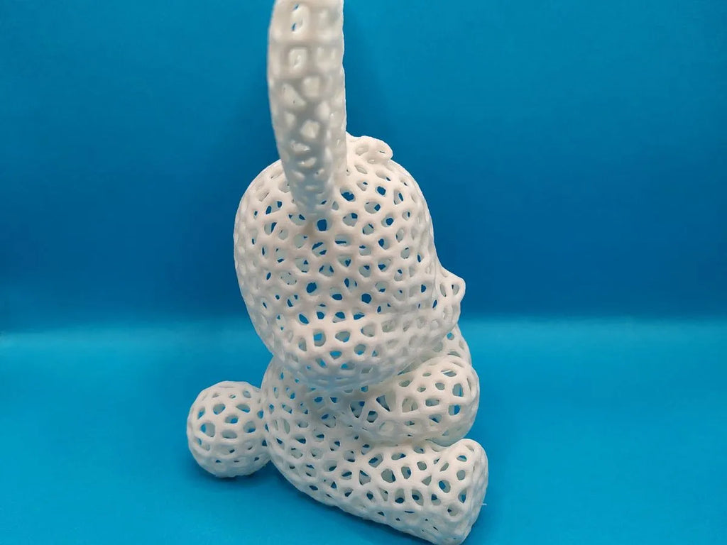 Voronoi Bunny with Heart (designer photo)