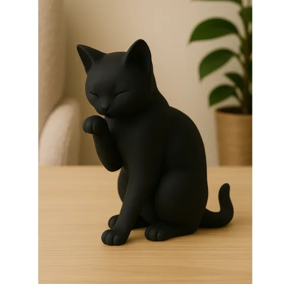 Modern Cat Figurine (designer photo)