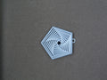 Pentagon Fidget Keychain (designer photo)