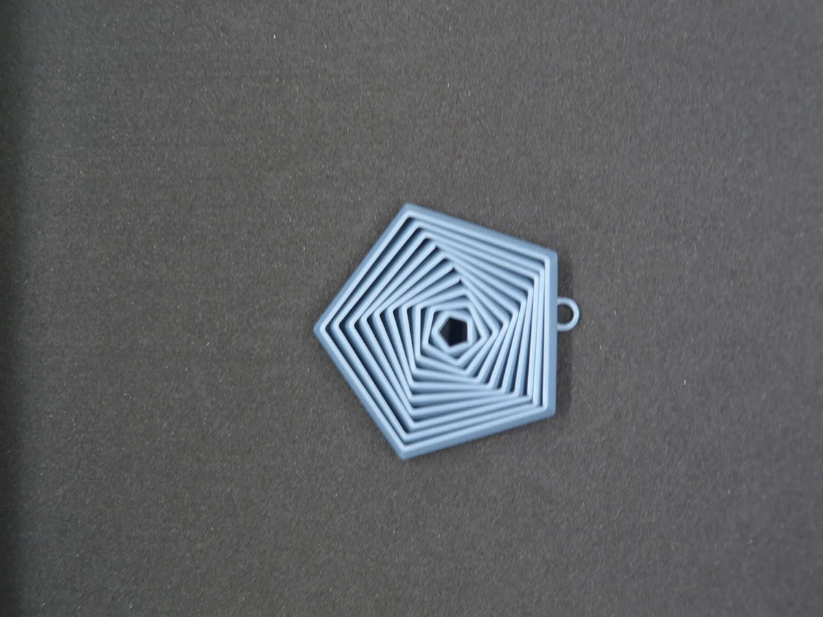 Pentagon Fidget Keychain (designer photo)