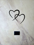 Interlocking Hearts Wall Decor (designer photo)