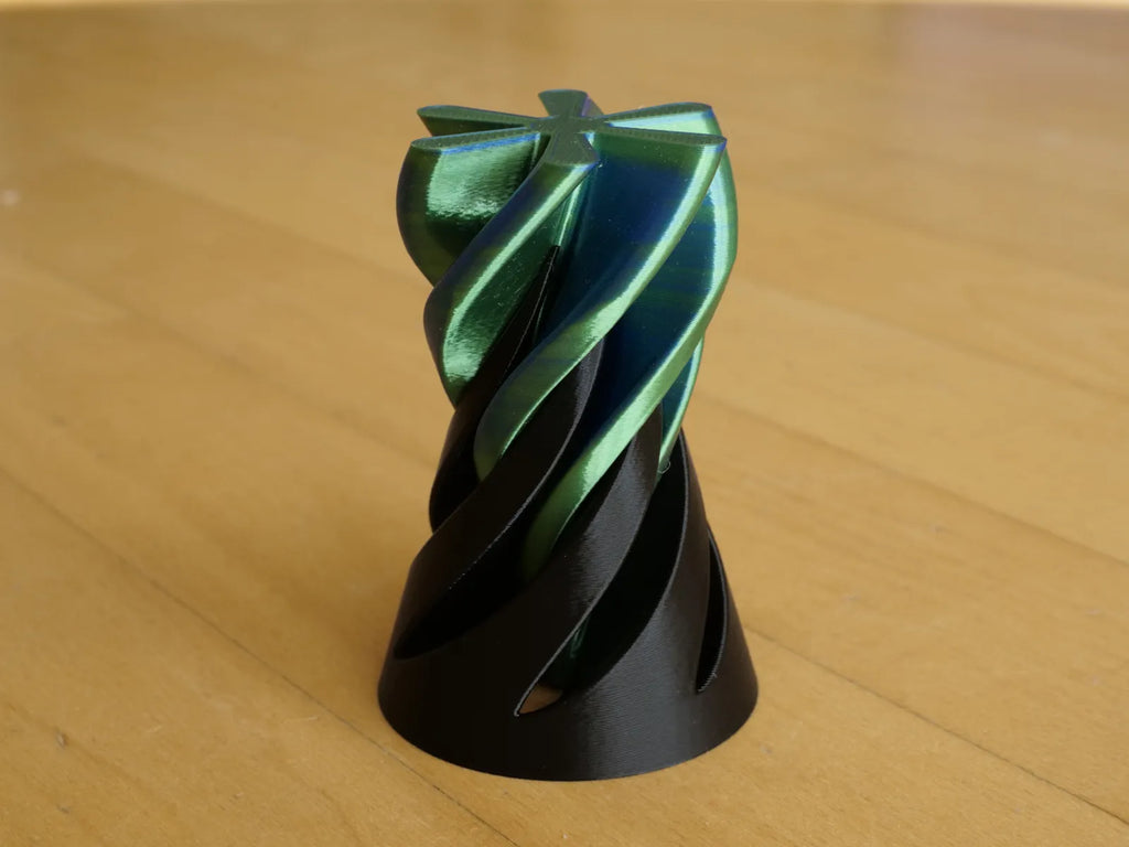 Spiral Cone Fidget twisted open (designer photo)
