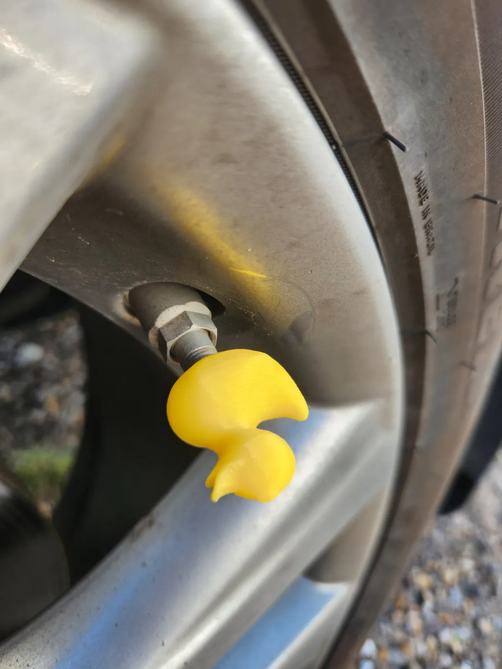 Rubber Duck Valve Caps (designer photo)