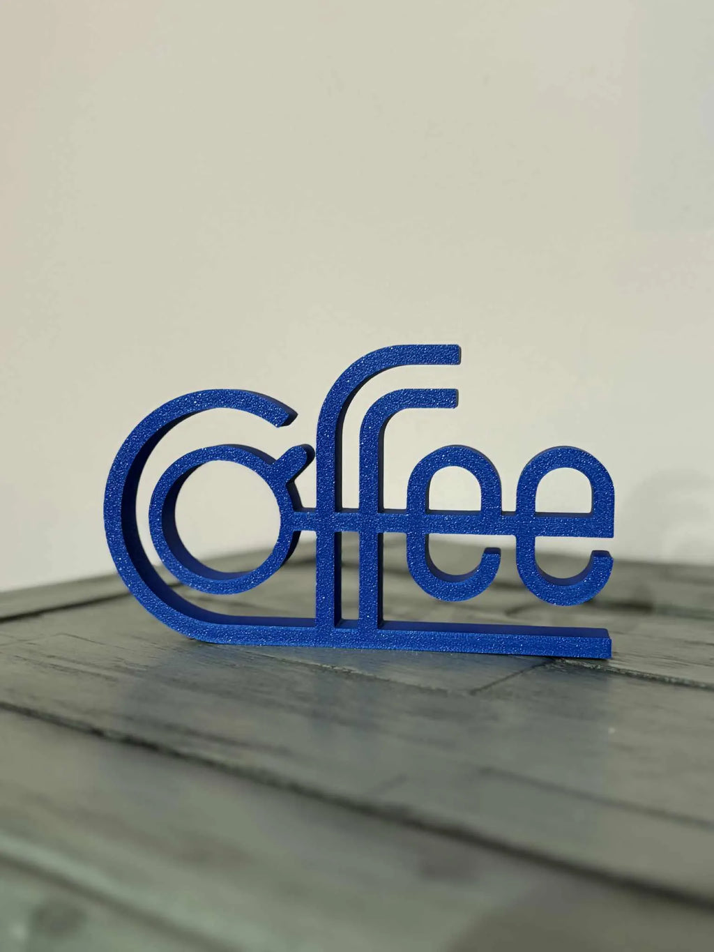 Retro Coffee Shelf Sign (designer photo)