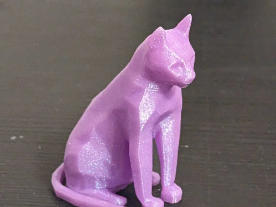 Low-Poly Egyptian Cat (designer photo)