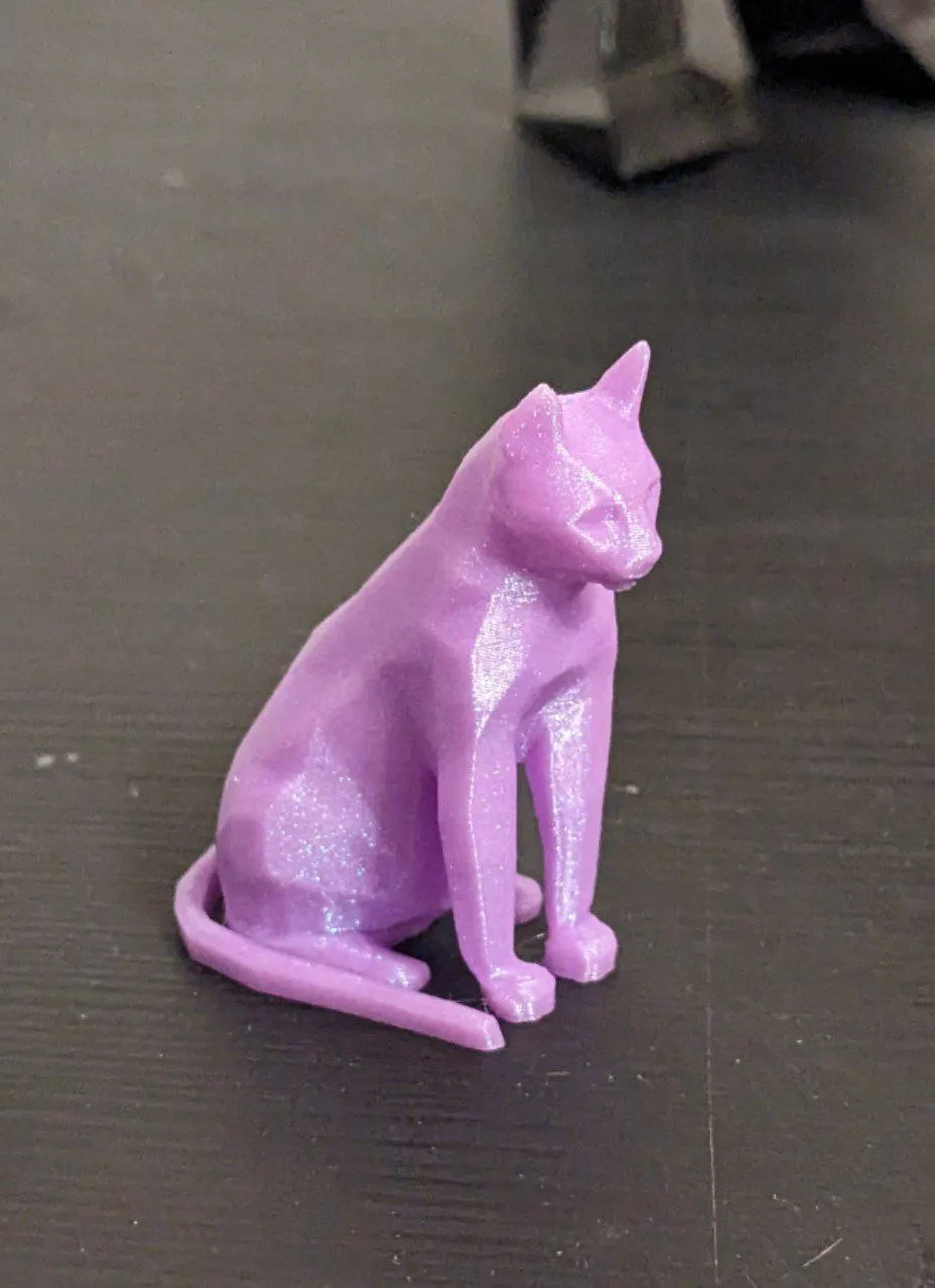 Low-Poly Egyptian Cat (designer photo)