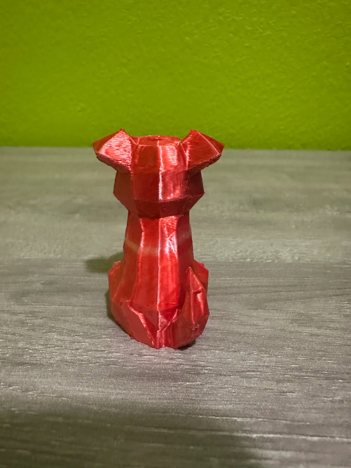 Low-Poly Dog (designer photo)