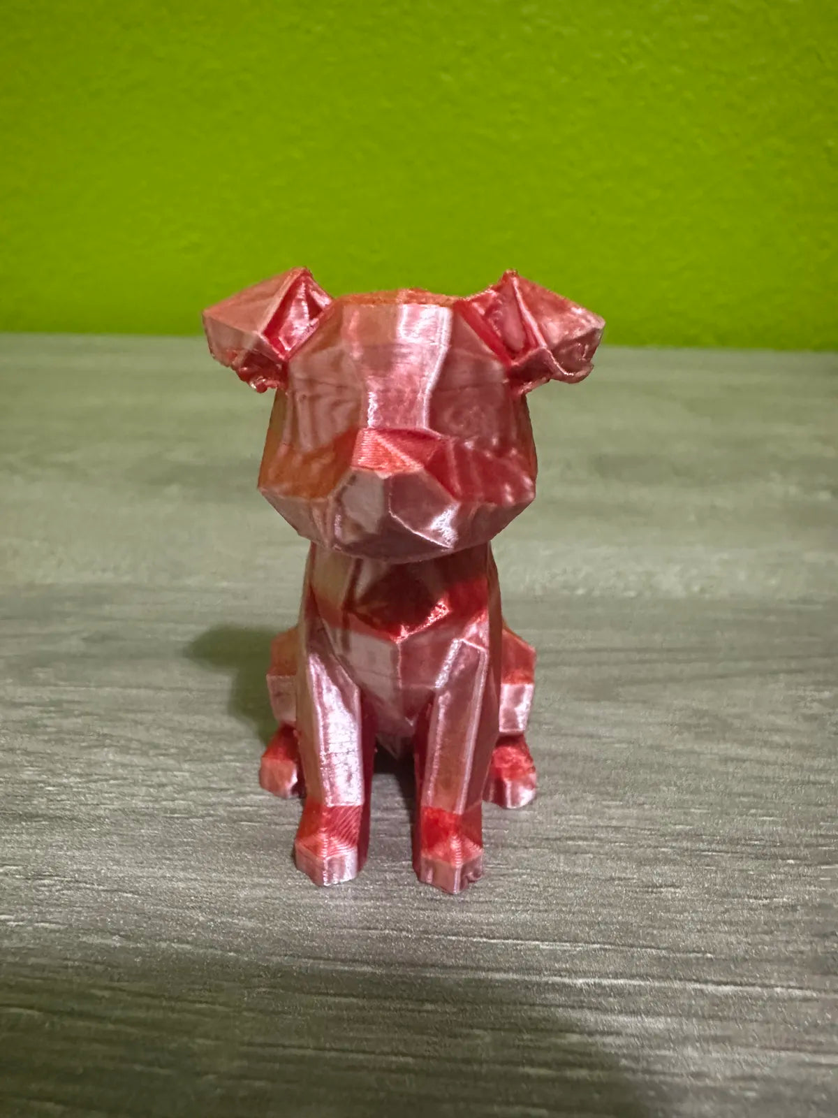 Low-Poly Dog (designer photo)