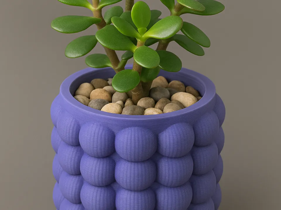Bubble Weave Planter (designer photo)