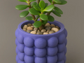 Bubble Weave Planter (designer photo)