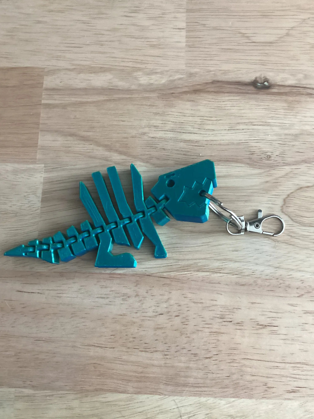 Flexi Spinosaurus with Keychain (designer photo)