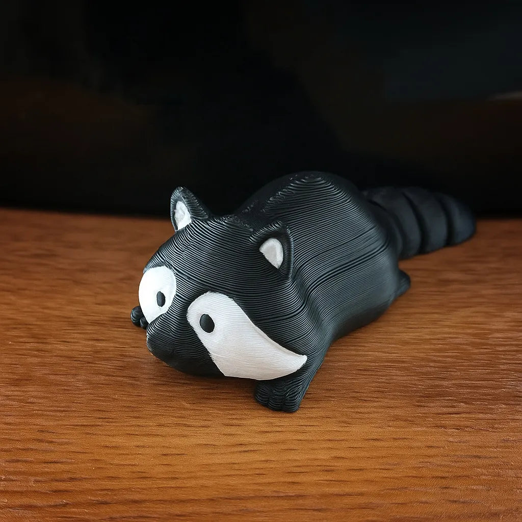 Articulated Raccoon (designer photo)