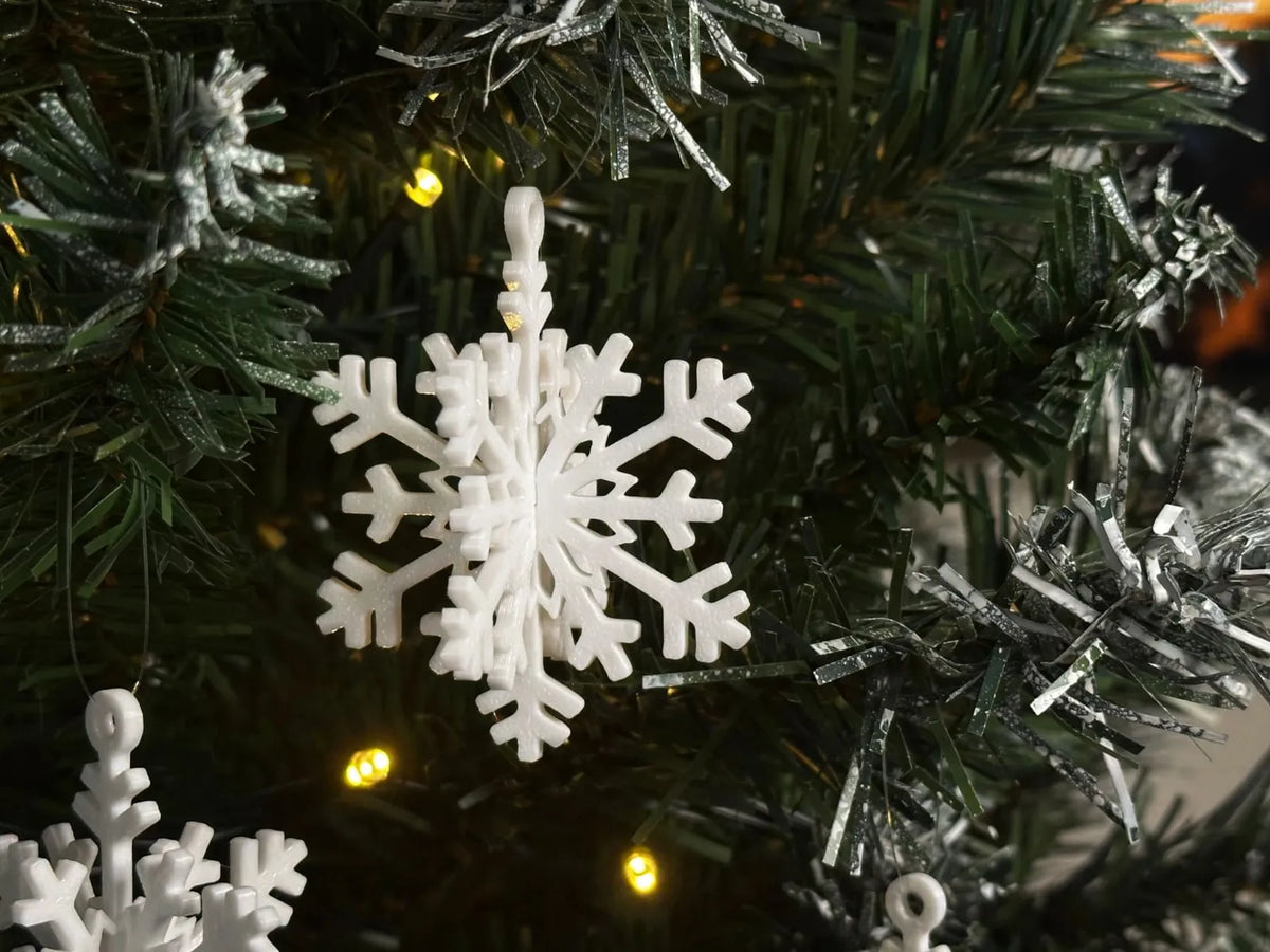 3D Snowflake Puzzle (designer photo)