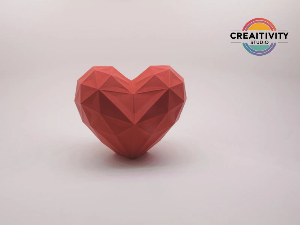 Low-Poly Heart (designer photo)