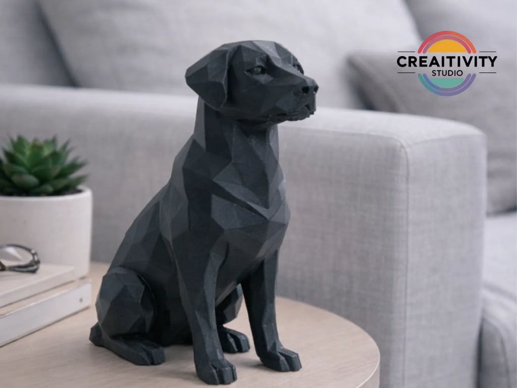 Low-Poly Labrador (designer photo)