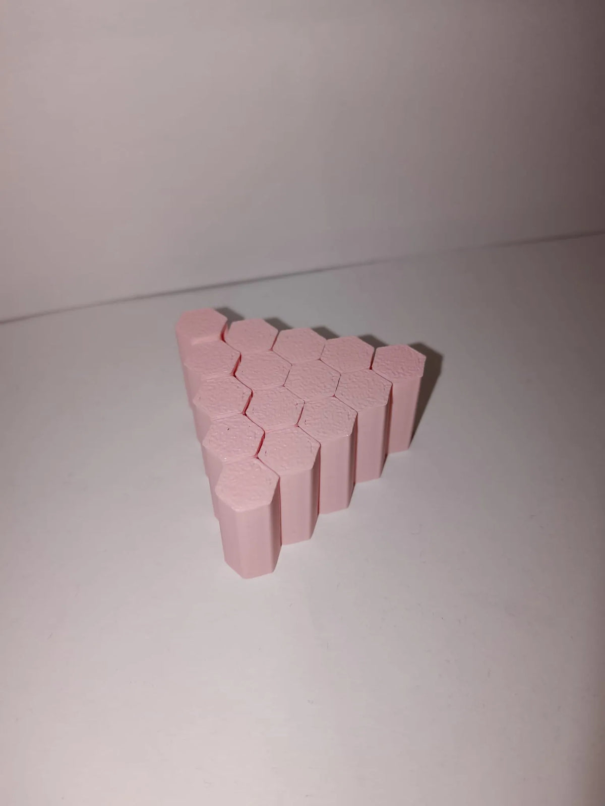 Triangle Hex Pin Fidget (designer photo)