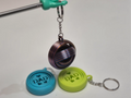 Dad Heart Gyro Keychain (designer photo)