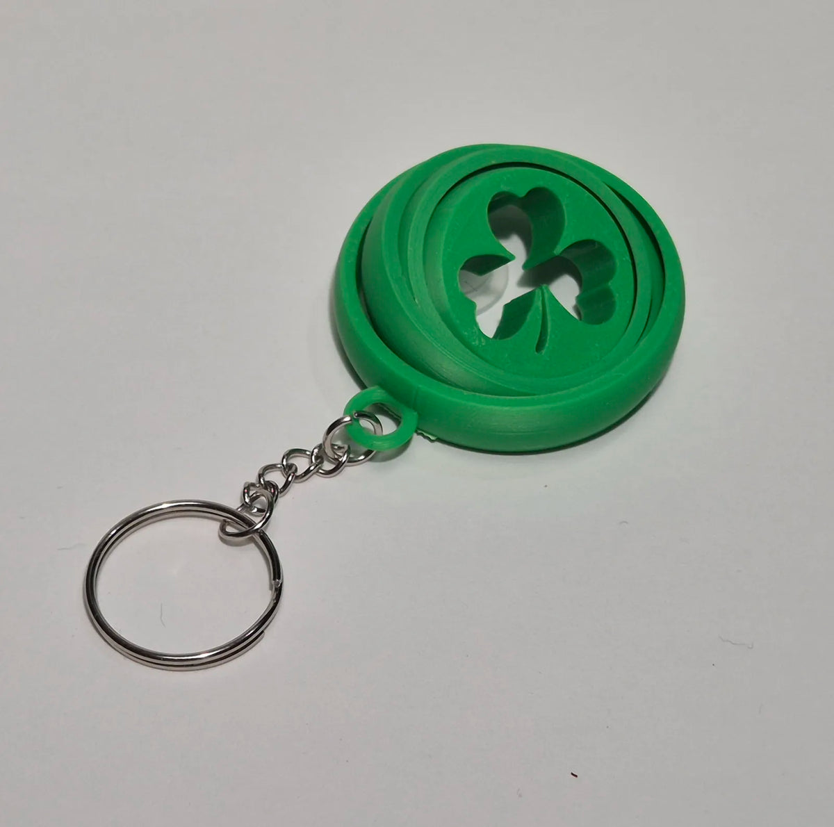 Shamrock Gyro Keychain (designer photo)