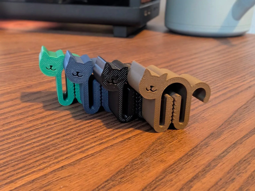 Cat Bag Clips (designer photo)
