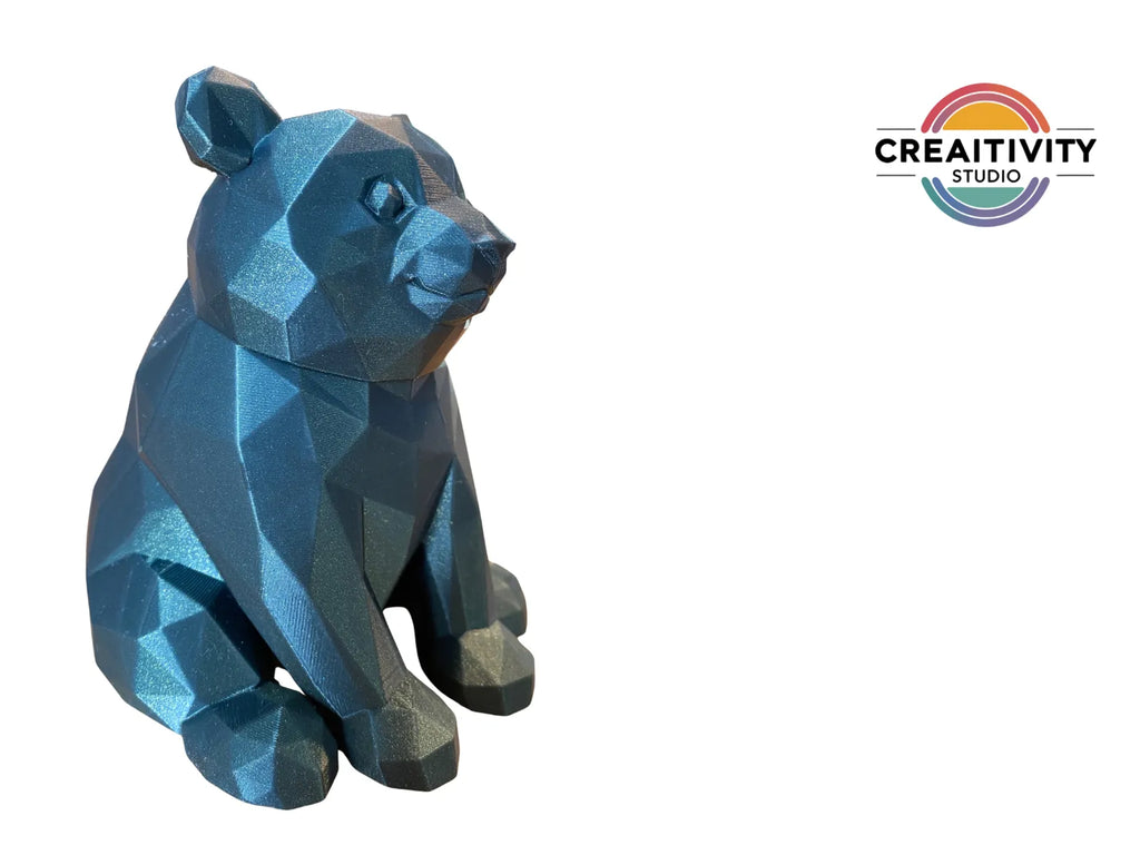Low-Poly Panda "Bao" (designer photo)