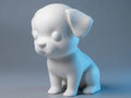 Cute Puppy Statue (designer photo)