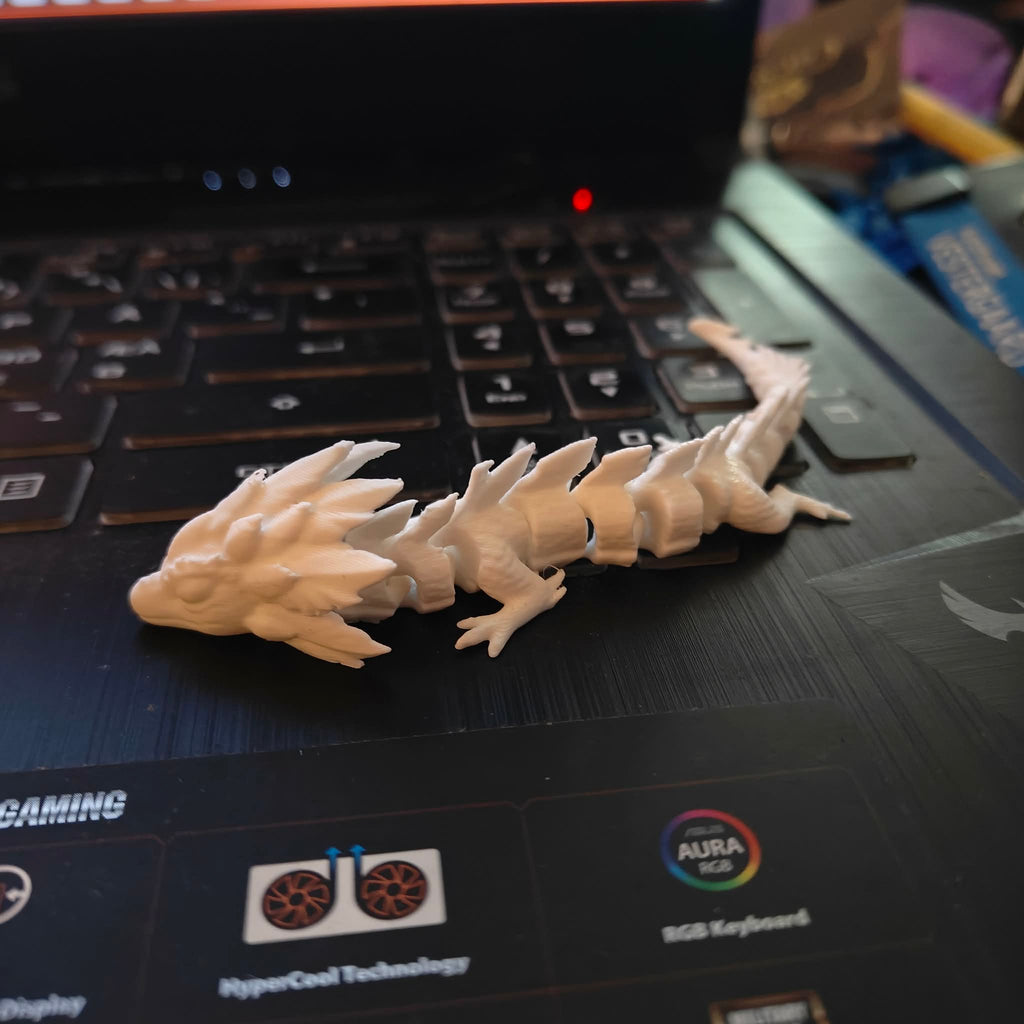 Mini Flexi Dragon (designer photo)