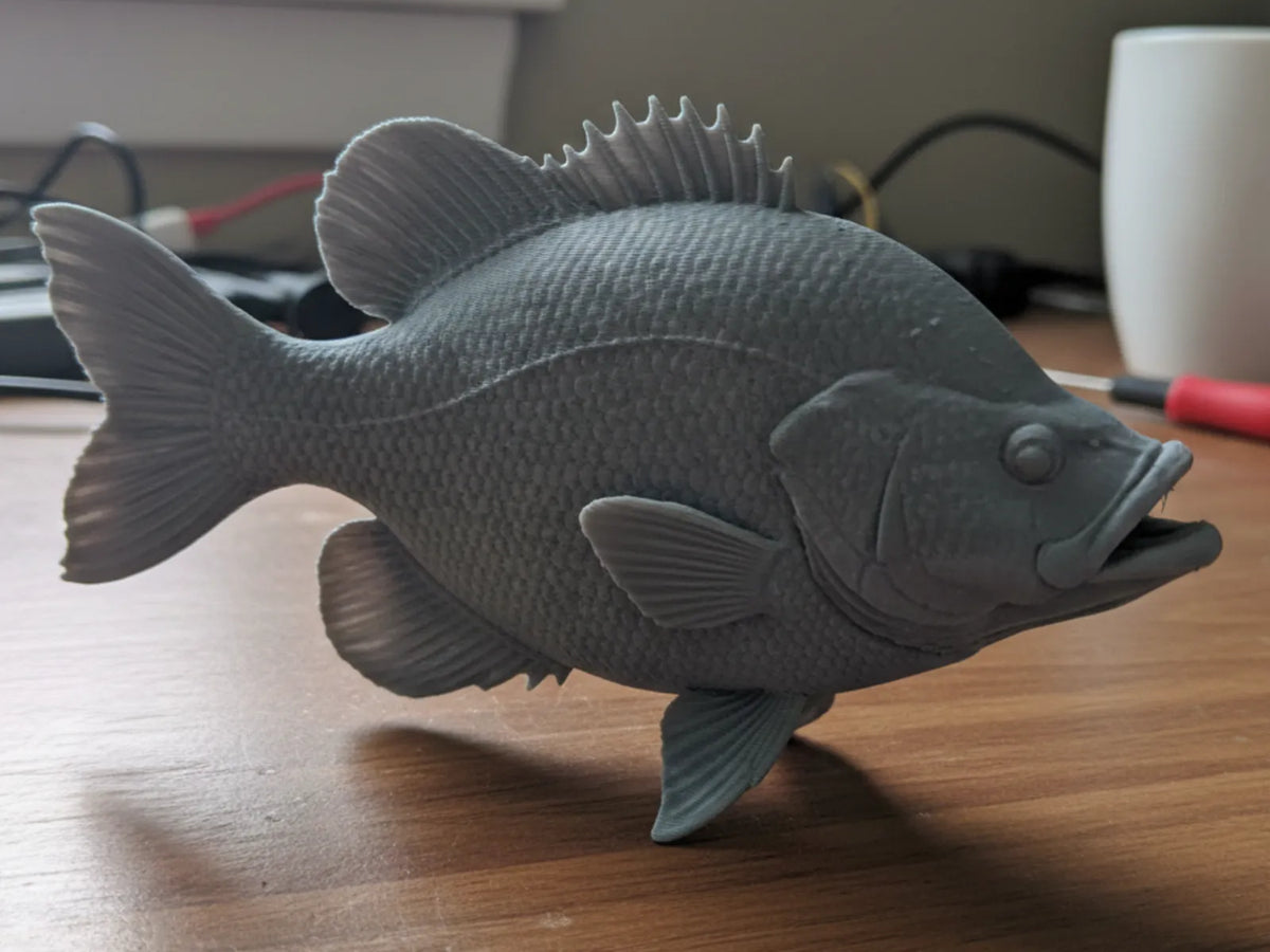 Crappie Fish Figure (designer photo)