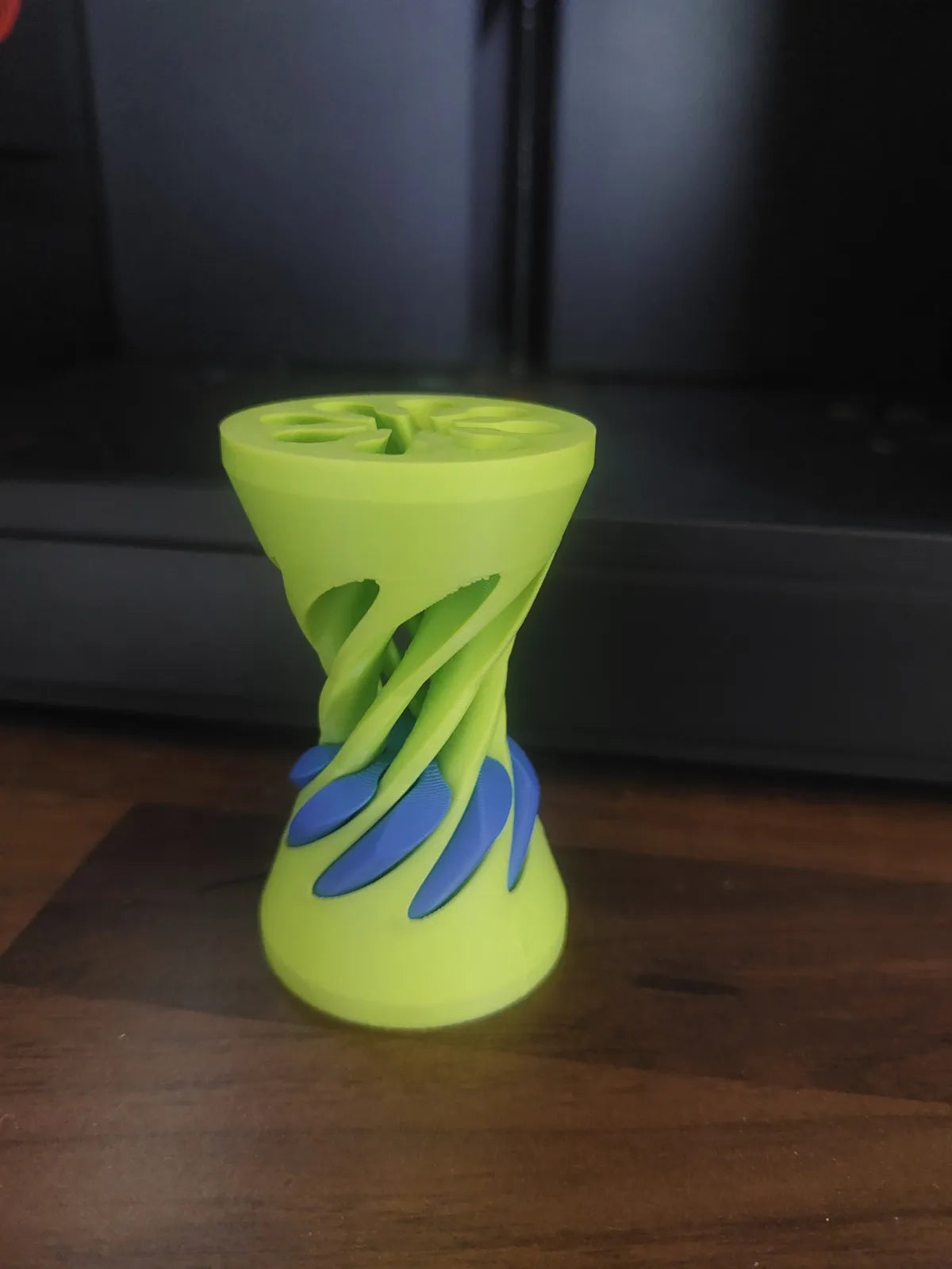 Spiral Twist Tower & Ball (designer photo)