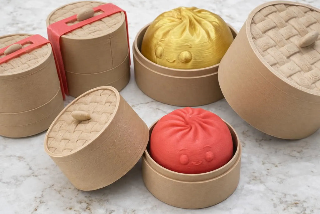 Squishy Dumpling Fidget Clicker (designer photo)