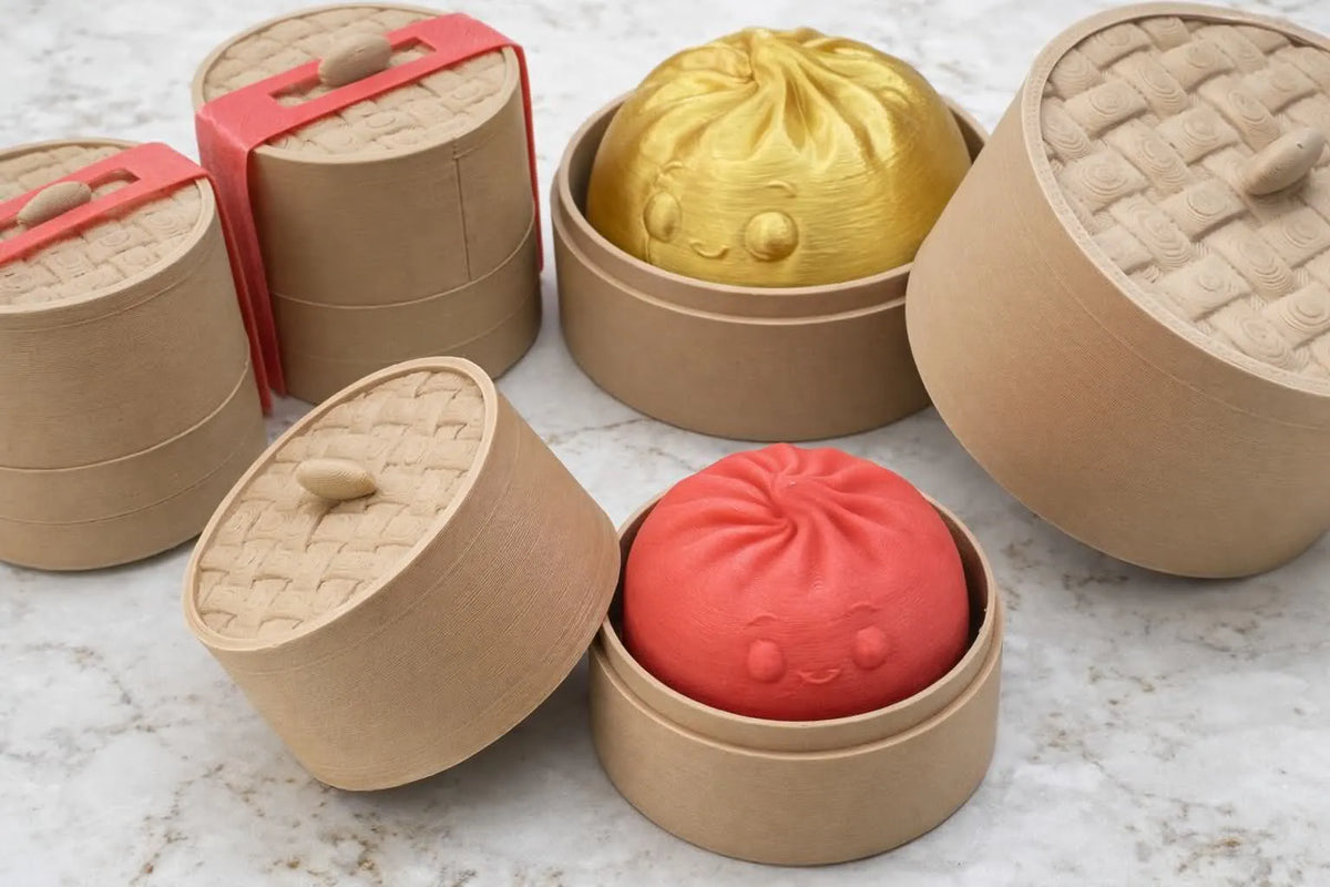 Squishy Dumpling Fidget Clicker (designer photo)