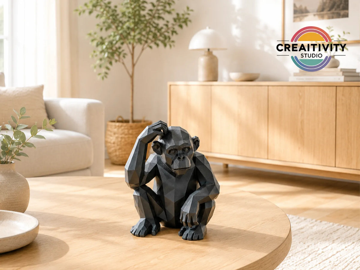 Low-Poly Gorilla "Koda" (designer photo)