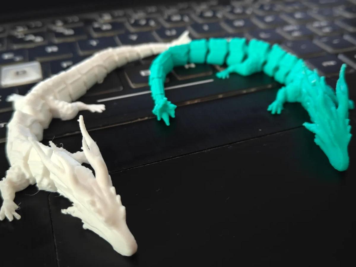 Tiny Flexi Dragon (designer photo)