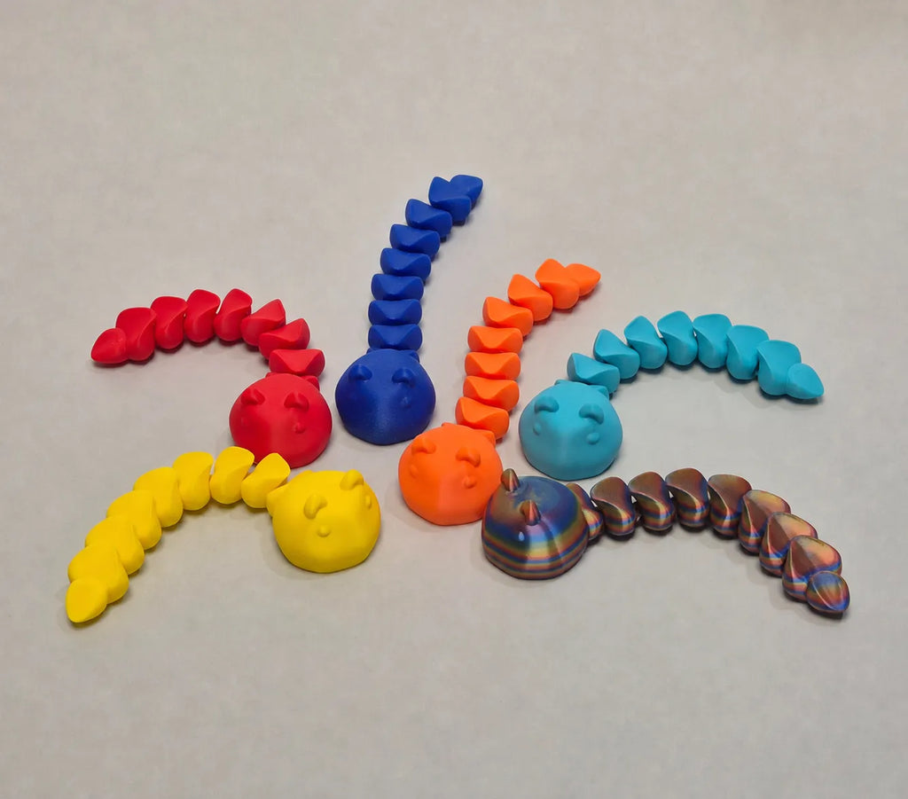 Flexi Worm Keychain (designer photo)