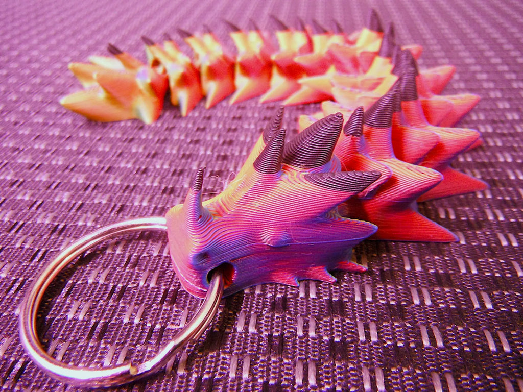 StarSpine Dragon Keychain (designer photo)
