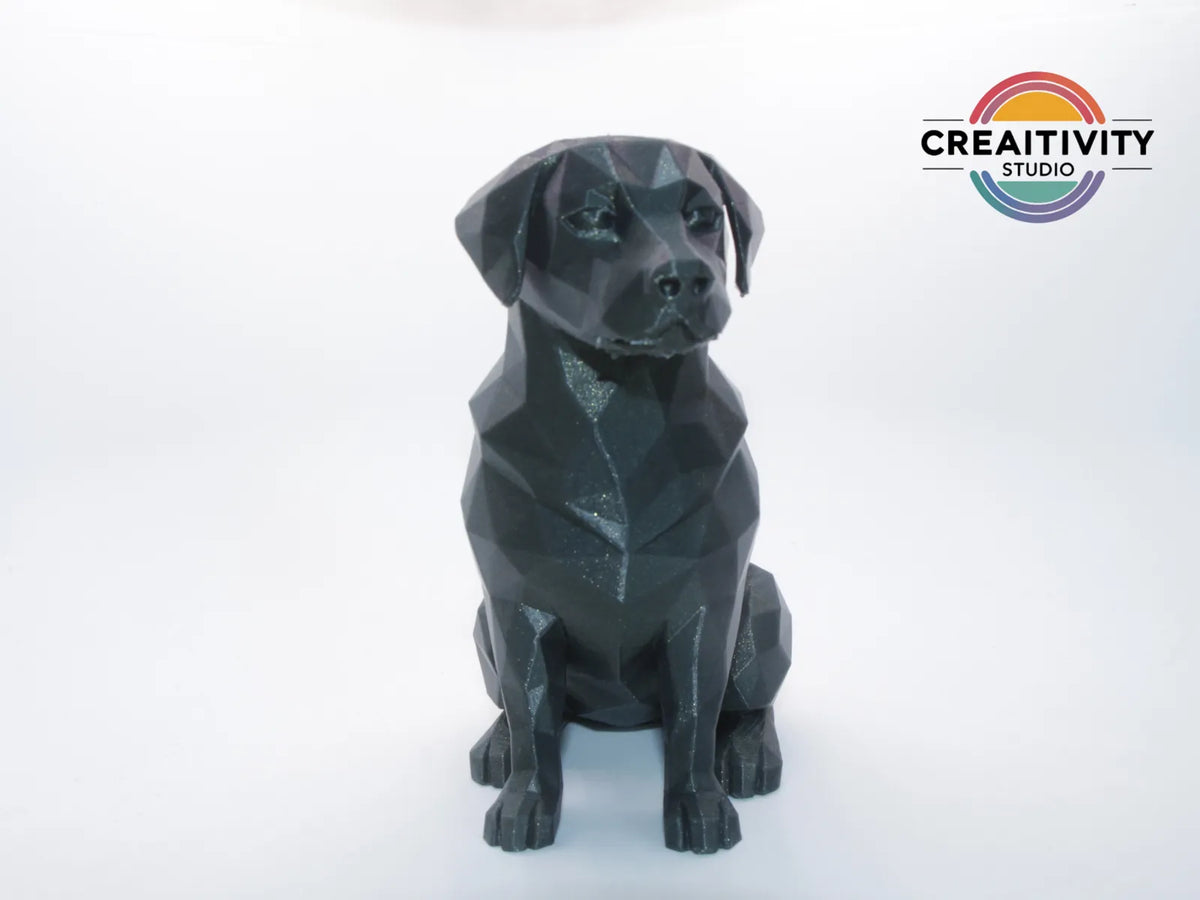 Low-Poly Labrador (designer photo)