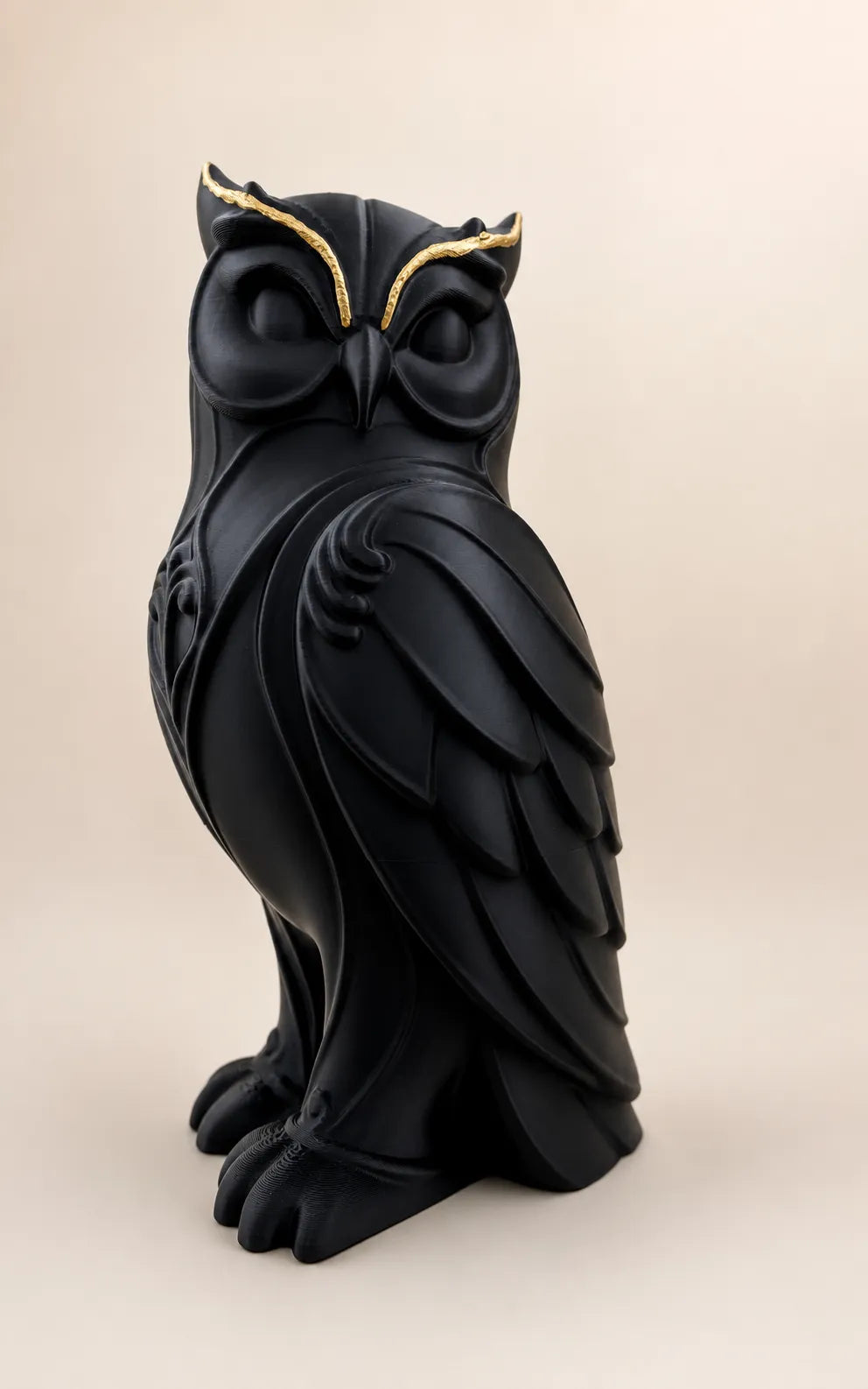 Elegant Owl Statue (designer photo)