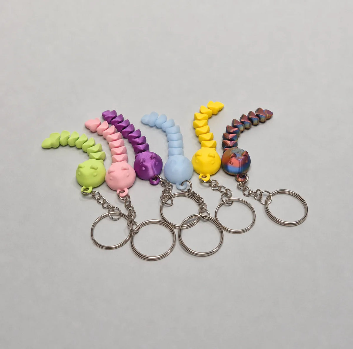 Flexi Worm Keychain (designer photo)