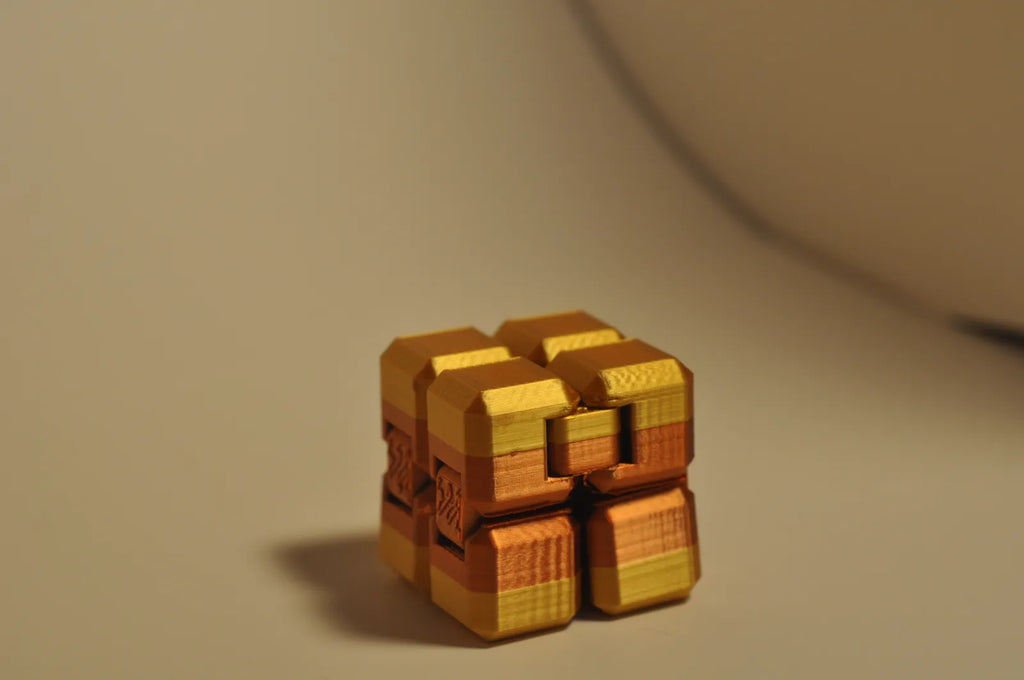 Folding Infinity Cube (designer photo)